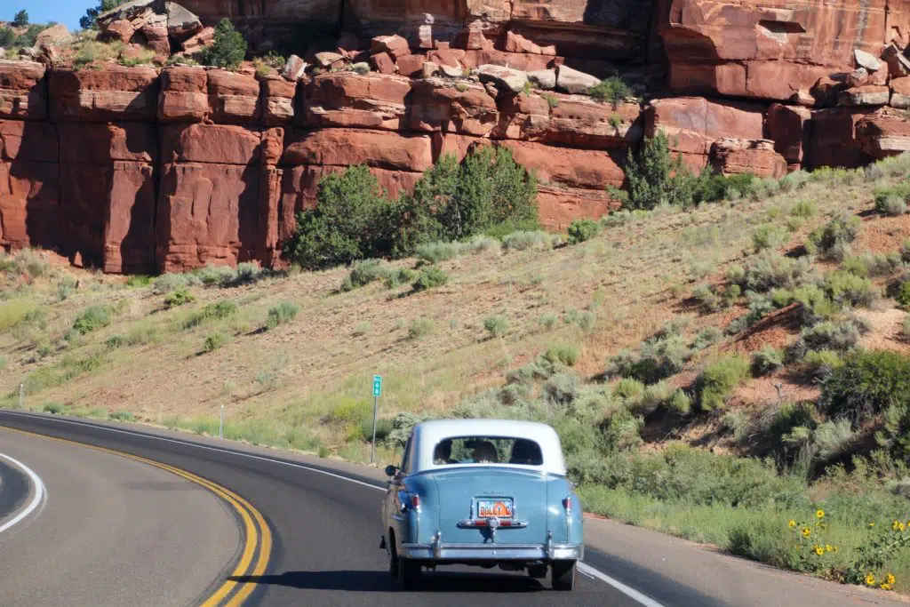 driving to Kanab